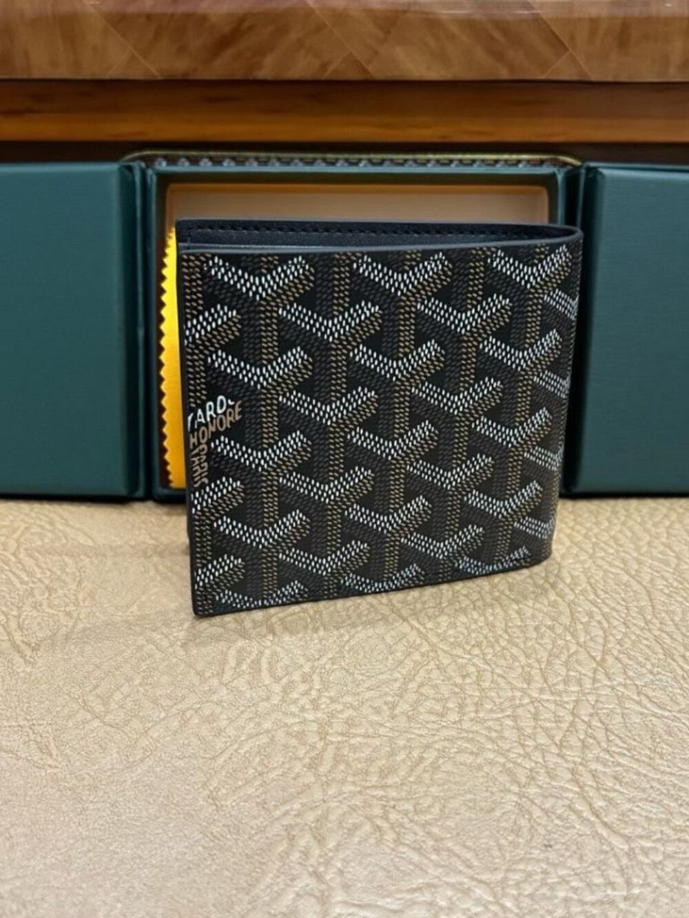 Goyard Victoire Black Wallet